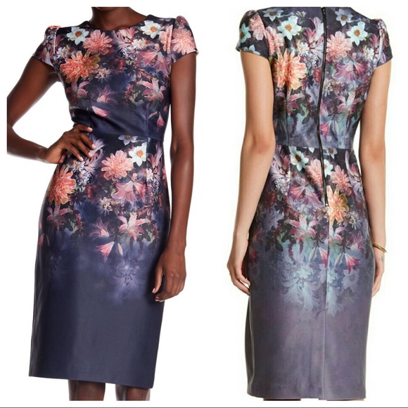 Betsey Johnson Dresses & Skirts - NWT Betsey Johnson Floral Print Scuba Dress